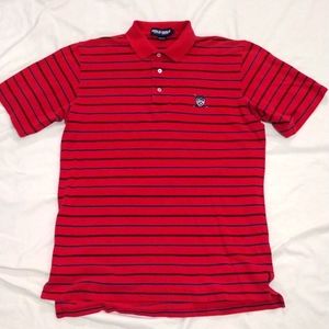Red Striped Men's Shirt